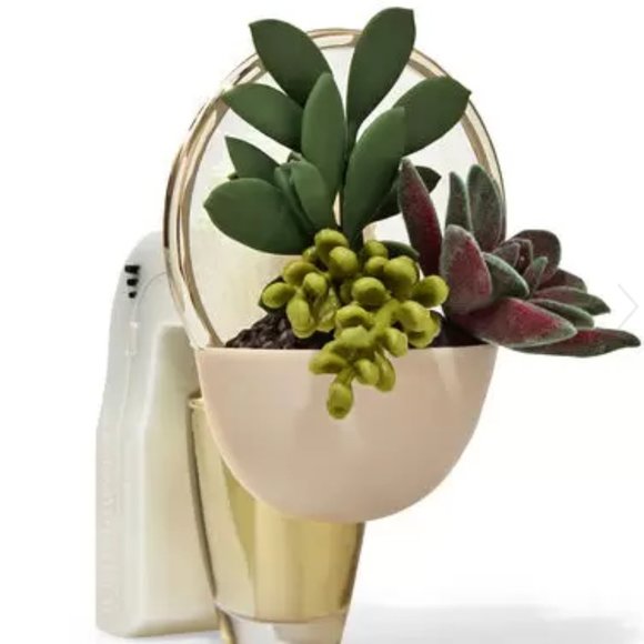 NWT Scent Control Succulent Wallflower Plug Bath and Body Works + Free Scent - Picture 2 of 9